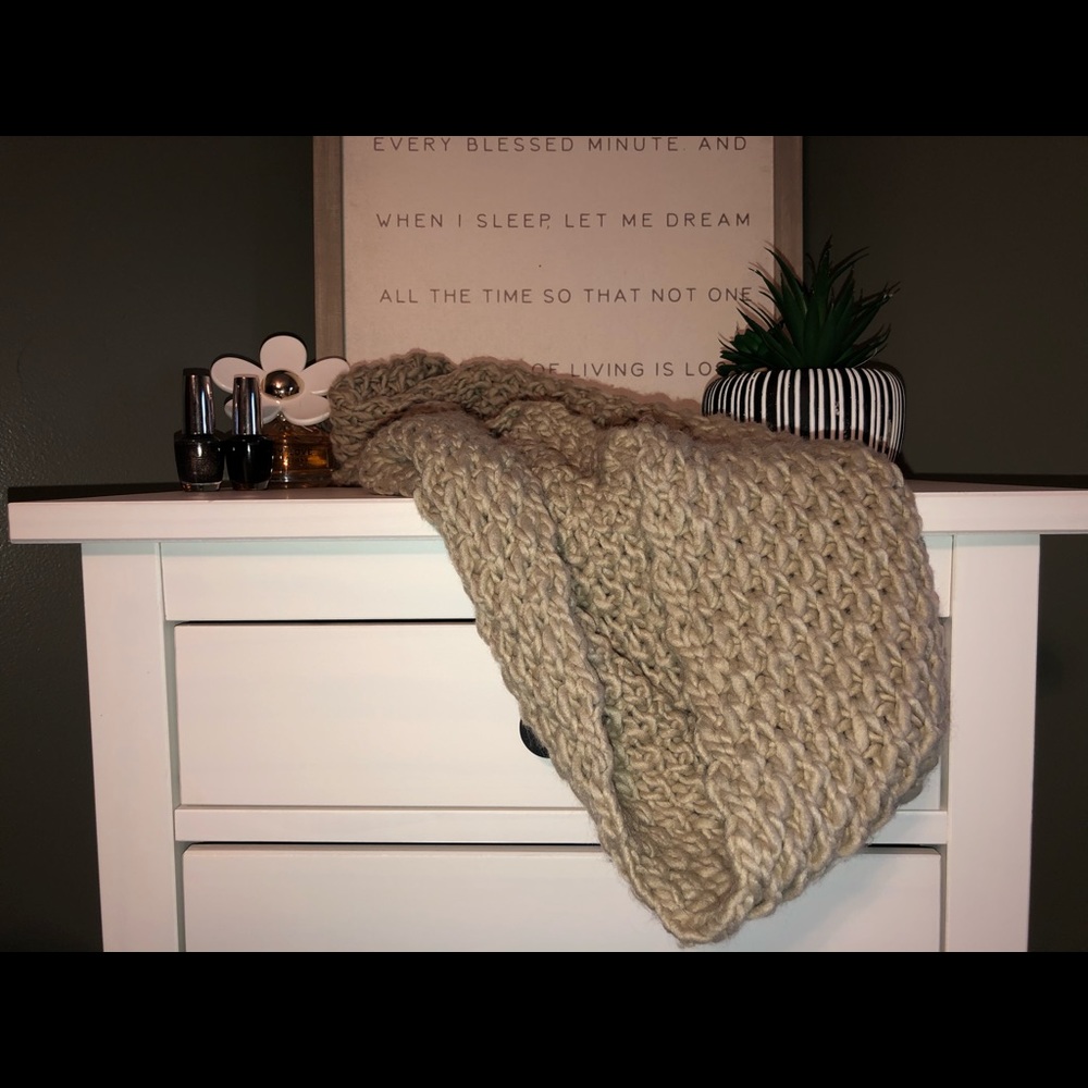 Tan scarf